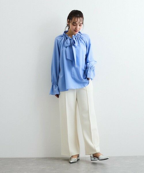 QUEENS COURT / クイーンズコート その他パンツ | ダンボールセンターシームパンツ≪手洗い可能≫ | 詳細5