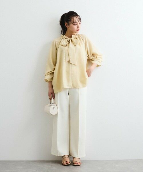 QUEENS COURT / クイーンズコート その他パンツ | ダンボールセンターシームパンツ≪手洗い可能≫ | 詳細6