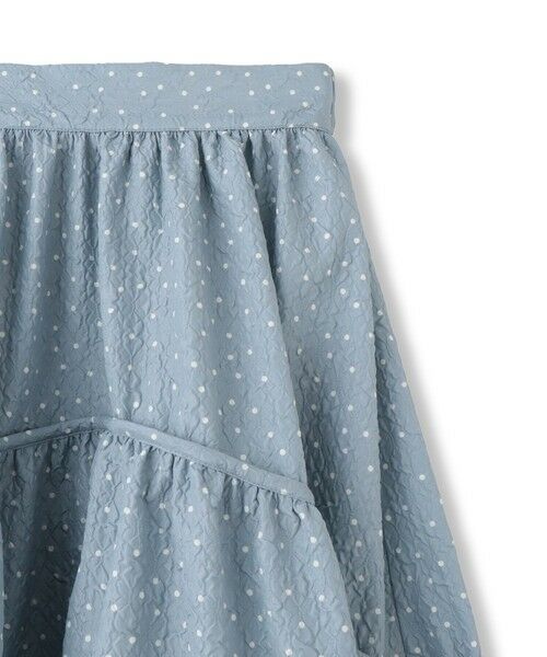 QUEENS COURT / クイーンズコート ミニ・ひざ丈スカート | ドットフレアギャザースカート≪手洗い可能≫ | 詳細10