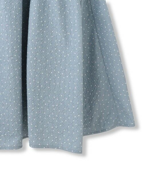 QUEENS COURT / クイーンズコート ミニ・ひざ丈スカート | ドットフレアギャザースカート≪手洗い可能≫ | 詳細11