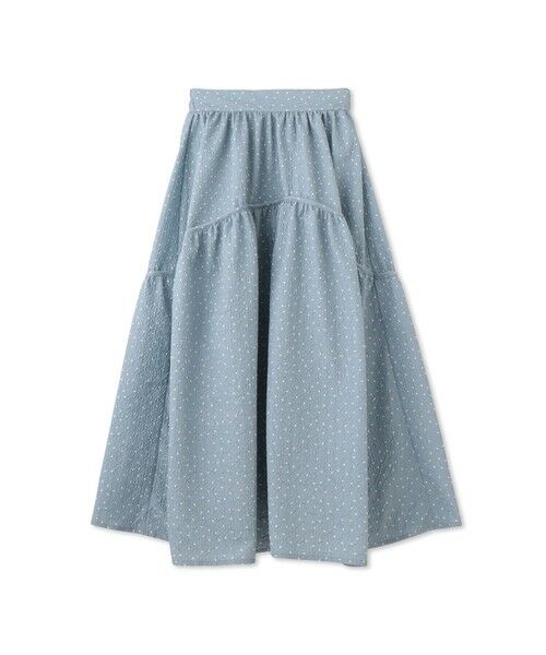 QUEENS COURT / クイーンズコート ミニ・ひざ丈スカート | ドットフレアギャザースカート≪手洗い可能≫ | 詳細12