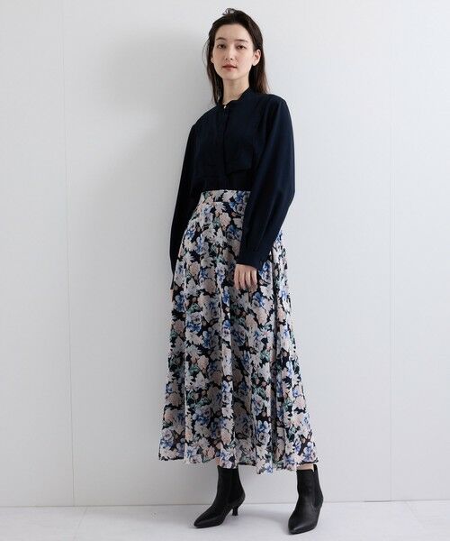 QUEENS COURT / クイーンズコート シャツ・ブラウス | ジョーゼットフロントヨークシャツブラウス≪手洗い可能≫ | 詳細21