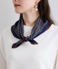 QUEENS COURT / クイーンズコート マフラー・ショール・スヌード・ストール | フチドリラインスカーフ