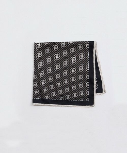 QUEENS COURT / クイーンズコート マフラー・ショール・スヌード・ストール | フチドリラインスカーフ | 詳細1