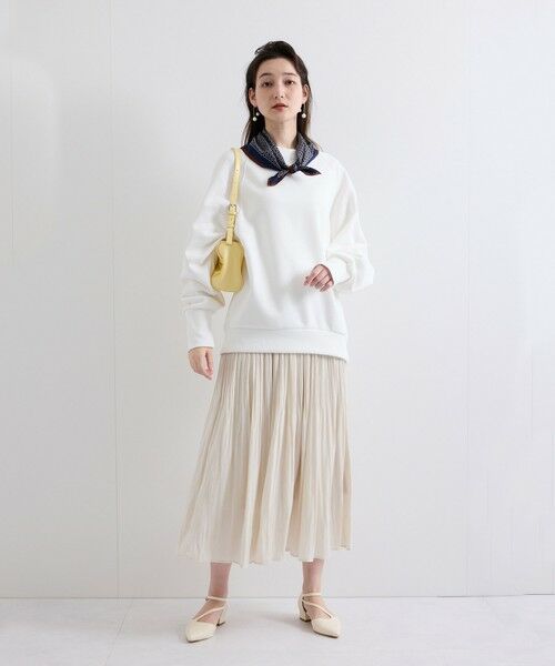 QUEENS COURT / クイーンズコート マフラー・ショール・スヌード・ストール | フチドリラインスカーフ | 詳細4