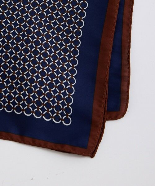 QUEENS COURT / クイーンズコート マフラー・ショール・スヌード・ストール | フチドリラインスカーフ | 詳細5