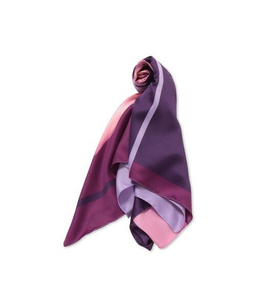 QUEENS COURT / クイーンズコート マフラー・ショール・スヌード・ストール | フラワーアートスカーフ | 詳細13