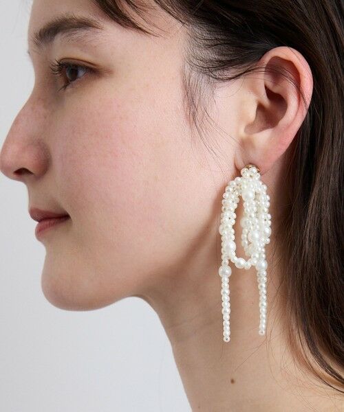 QUEENS COURT / クイーンズコート ピアス・イヤリング | ジュエルリボンピアス | 詳細2