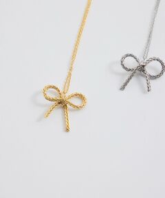 QUEENS COURT / クイーンズコート ネックレス・ペンダント・チョーカー | リボンモチーフネックレス