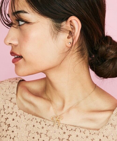 リボンモチーフ ゴールドネックレス 約40cm 楽天市場】ミキモト【MIKIMOTO】K18YG リボンモチーフ ゴールド