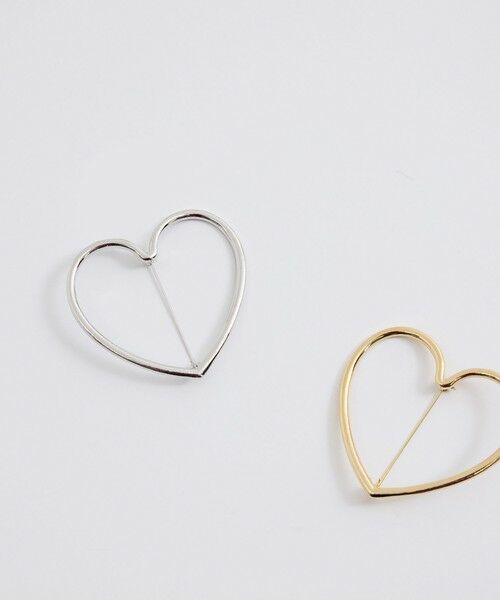 QUEENS COURT / クイーンズコート その他 | ハートモチーフブローチ | 詳細1