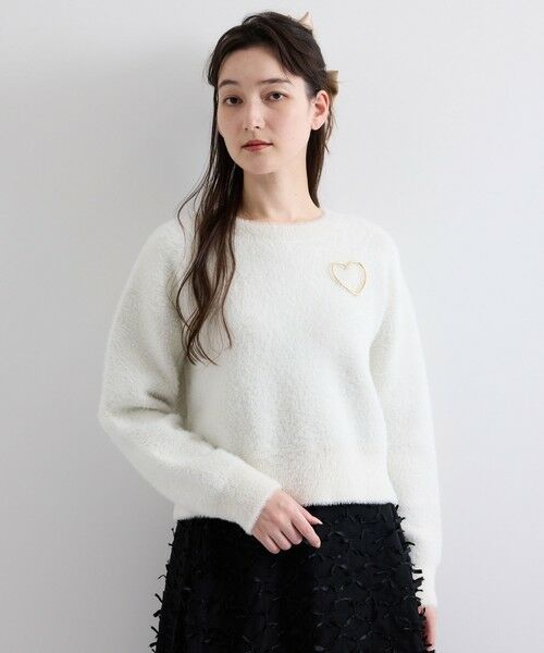 QUEENS COURT / クイーンズコート その他 | ハートモチーフブローチ | 詳細10