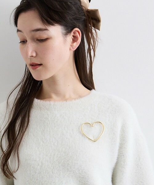 QUEENS COURT / クイーンズコート その他 | ハートモチーフブローチ | 詳細6