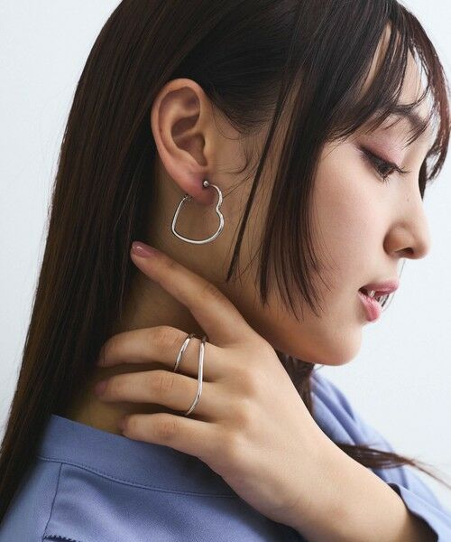 インパクト大なハートが可愛いHermesAu Coeur du Faubourgピアス ハートが可愛い♪】HERMES ピアス Au Coeur du Faubourg