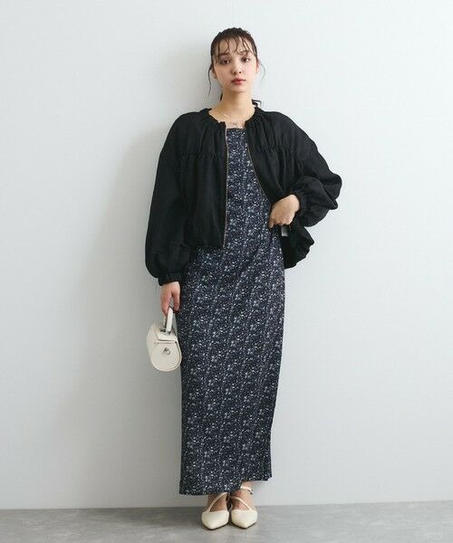 QUEENS COURT / クイーンズコート テーラードジャケット | 【日本製】アセテートブルゾン | 詳細2