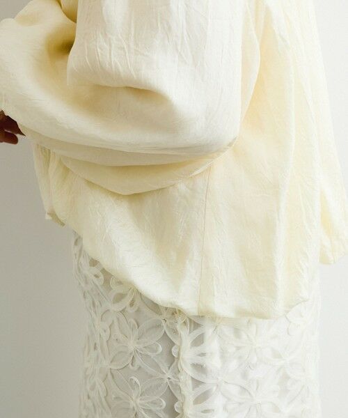 QUEENS COURT / クイーンズコート テーラードジャケット | 【日本製】アセテートブルゾン | 詳細8