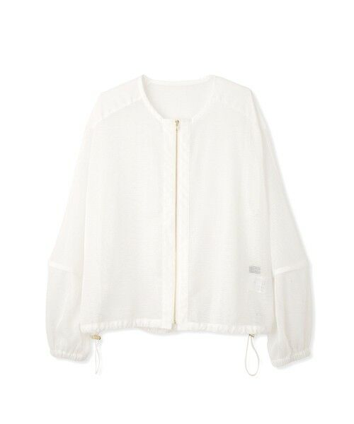 QUEENS COURT / クイーンズコート テーラードジャケット | マイクロメッシュZIPブルゾン≪手洗い可能≫ | 詳細8