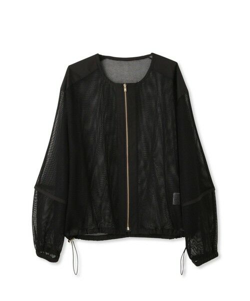 QUEENS COURT / クイーンズコート テーラードジャケット | マイクロメッシュZIPブルゾン≪手洗い可能≫ | 詳細19