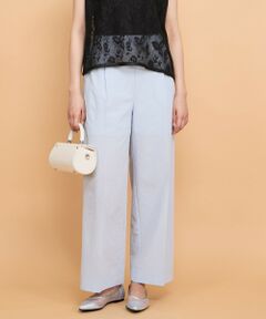 QUEENS COURT / クイーンズコート その他パンツ | カラミタンブラーワイドパンツ≪手洗い可能≫