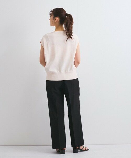 QUEENS COURT / クイーンズコート その他パンツ | カラミタンブラーワイドパンツ≪手洗い可能≫ | 詳細4