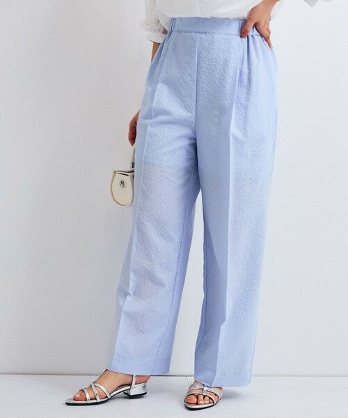 QUEENS COURT / クイーンズコート その他パンツ | カラミタンブラーワイドパンツ≪手洗い可能≫ | 詳細5