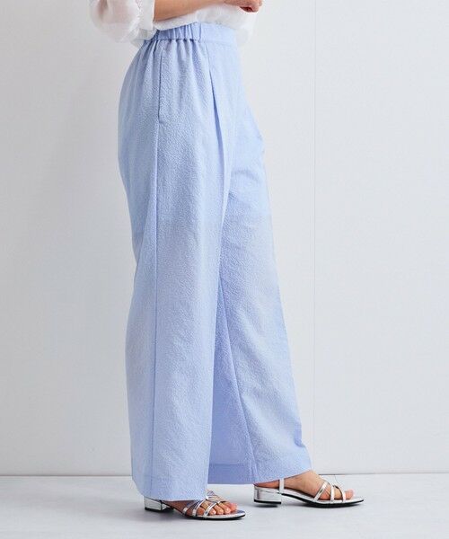 QUEENS COURT / クイーンズコート その他パンツ | カラミタンブラーワイドパンツ≪手洗い可能≫ | 詳細6
