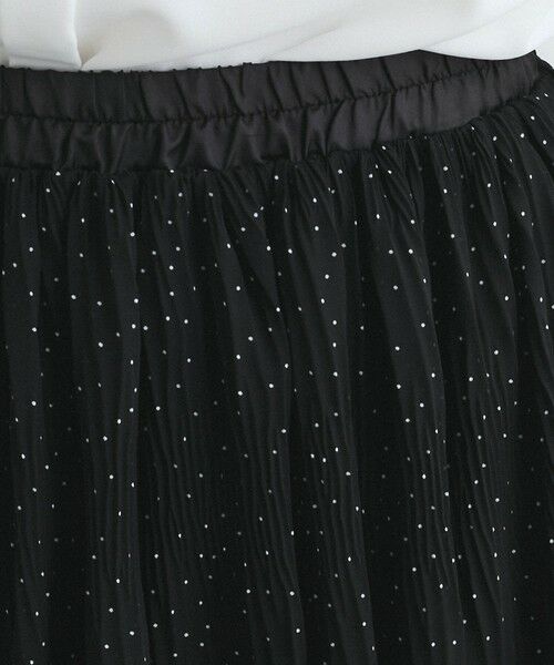 QUEENS COURT / クイーンズコート ミニ・ひざ丈スカート | シフォンジョーゼットランダムプリーツスカート≪手洗い可能≫ | 詳細8