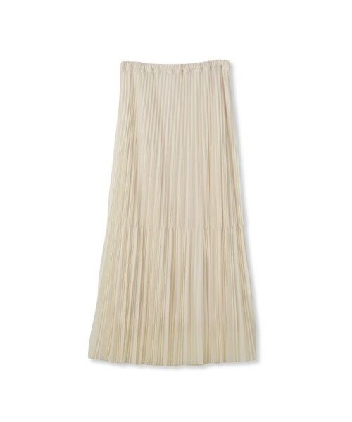 QUEENS COURT / クイーンズコート ミニ・ひざ丈スカート | シアーイレギュラープリーツスカート≪手洗い可能≫ | 詳細5