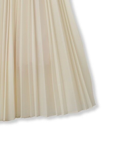 QUEENS COURT / クイーンズコート ミニ・ひざ丈スカート | シアーイレギュラープリーツスカート≪手洗い可能≫ | 詳細7