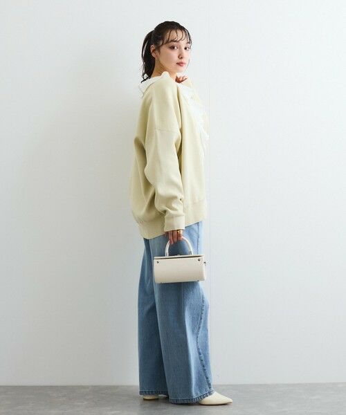 QUEENS COURT / クイーンズコート ニット・セーター | アソートビジューボタン軽量カーディガン≪手洗い可能≫ | 詳細25