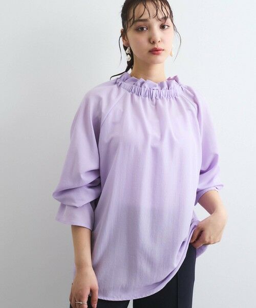 QUEENS COURT / クイーンズコート シャツ・ブラウス | フィブリルサテンリボンタイブラウス≪手洗い可能≫ | 詳細15