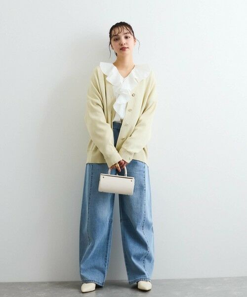 QUEENS COURT / クイーンズコート シャツ・ブラウス | ラッフルフリルブラウス≪手洗い可能≫ | 詳細8