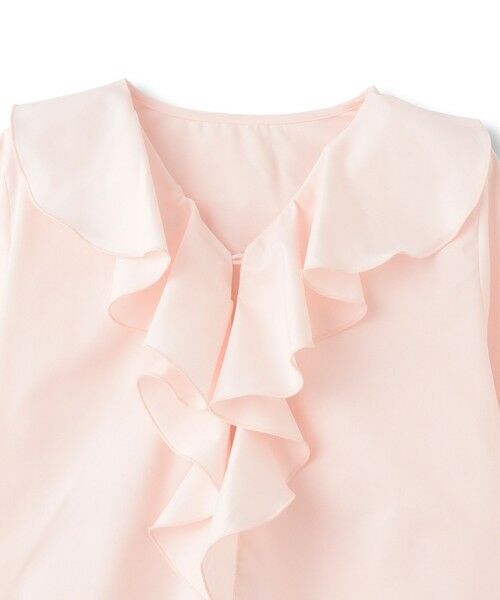 QUEENS COURT / クイーンズコート シャツ・ブラウス | ラッフルフリルブラウス≪手洗い可能≫ | 詳細22