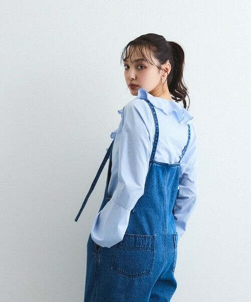 QUEENS COURT / クイーンズコート シャツ・ブラウス | ラッフルフリルブラウス≪手洗い可能≫ | 詳細27