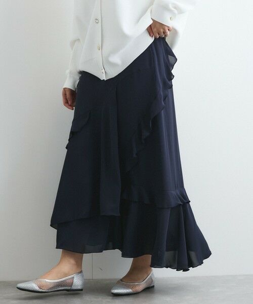 QUEENS COURT / クイーンズコート フラットシューズ | チュールレースパンプス | 詳細10