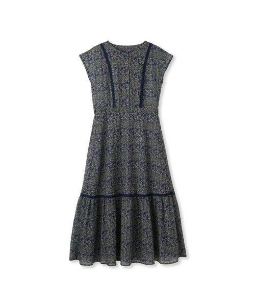 QUEENS COURT / クイーンズコート ロング・マキシ丈ワンピース | ローンフラワーレースワンピース≪手洗い可能≫ | 詳細15