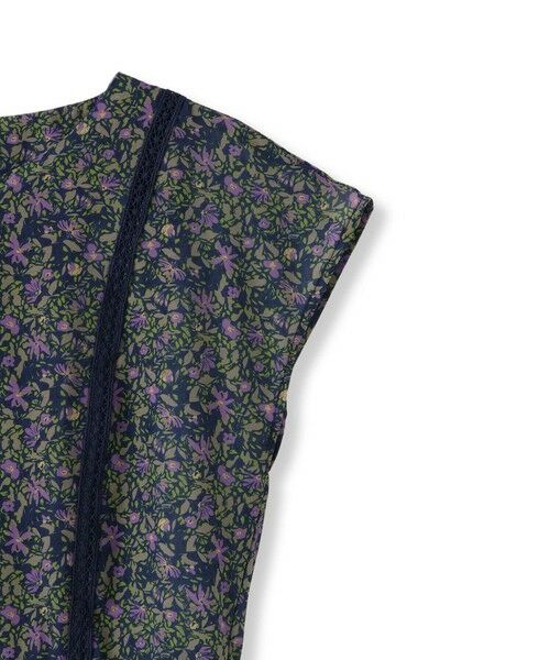 QUEENS COURT / クイーンズコート ロング・マキシ丈ワンピース | ローンフラワーレースワンピース≪手洗い可能≫ | 詳細18