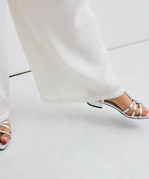 QUEENS COURT / クイーンズコート その他パンツ | 【日本製】シャーリングイージーパンツ≪セットアップ対応/手洗い可能≫ | 詳細2