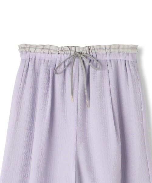 QUEENS COURT / クイーンズコート その他パンツ | 【日本製】シャーリングイージーパンツ≪セットアップ対応/手洗い可能≫ | 詳細22