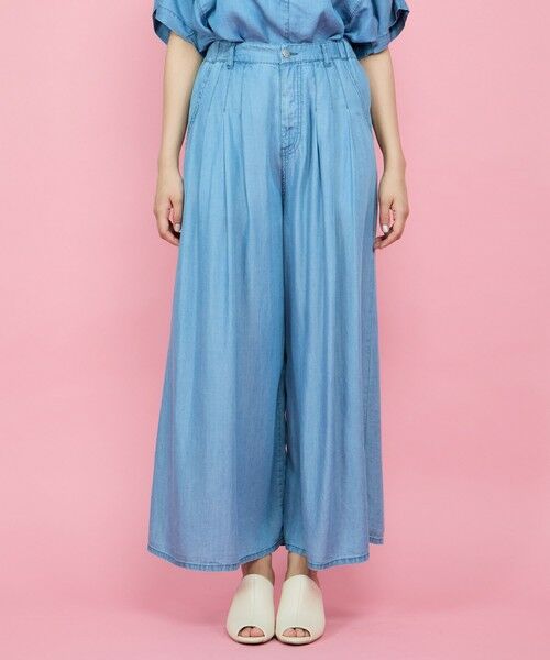 QUEENS COURT / クイーンズコート その他パンツ | バイオタックワイドパンツ≪セットアップ対応/洗濯機で洗える≫ | 詳細8