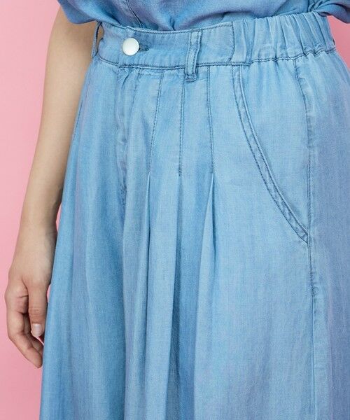 QUEENS COURT / クイーンズコート その他パンツ | バイオタックワイドパンツ≪セットアップ対応/洗濯機で洗える≫ | 詳細10