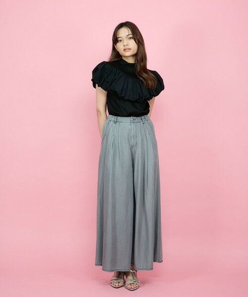 QUEENS COURT / クイーンズコート その他パンツ | バイオタックワイドパンツ≪セットアップ対応/洗濯機で洗える≫ | 詳細29