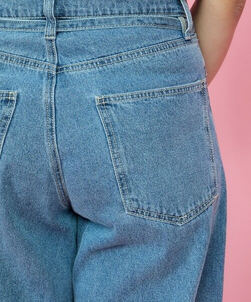 QUEENS COURT / クイーンズコート その他パンツ | 紐ベルト付デニムワイドパンツ≪手洗い可能≫ | 詳細7