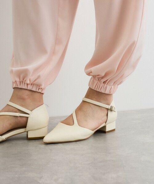 QUEENS COURT / クイーンズコート その他パンツ | サテンイージージョガーパンツ≪洗濯機で洗える≫ | 詳細5