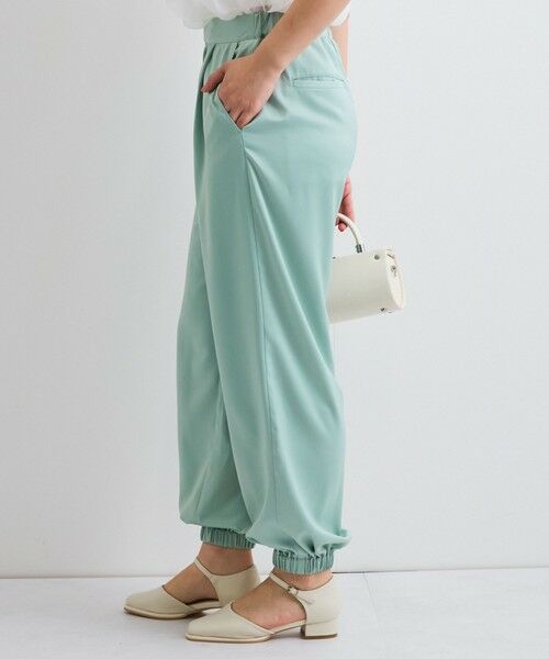 QUEENS COURT / クイーンズコート その他パンツ | サテンイージージョガーパンツ≪洗濯機で洗える≫ | 詳細16