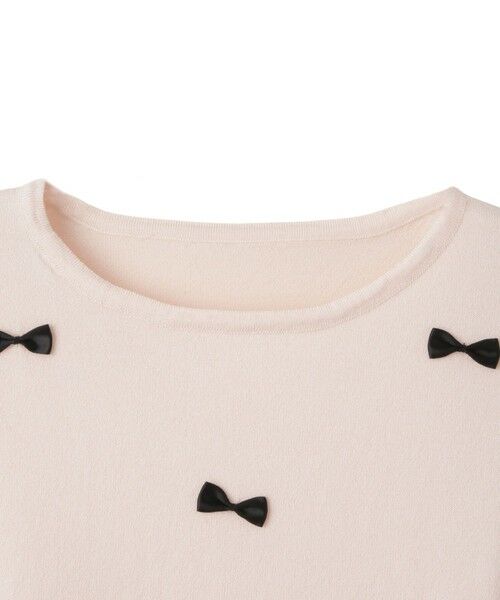 QUEENS COURT / クイーンズコート ニット・セーター | フレンチスリーブリボンニットトップス≪手洗い可能≫ | 詳細27