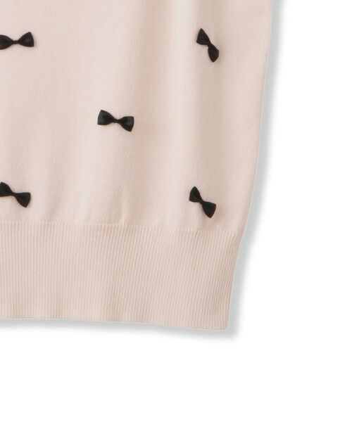 QUEENS COURT / クイーンズコート ニット・セーター | フレンチスリーブリボンニットトップス≪手洗い可能≫ | 詳細29