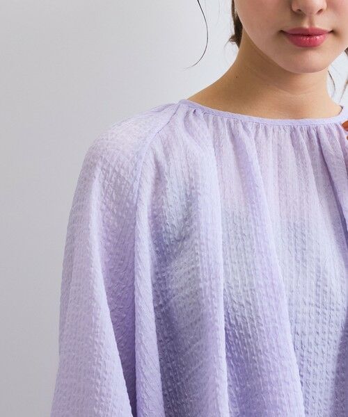 QUEENS COURT / クイーンズコート シャツ・ブラウス | 【日本製】シャーリングブラウス≪セットアップ対応/手洗い可能≫ | 詳細11