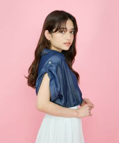 QUEENS COURT / クイーンズコート シャツ・ブラウス | バイオターンバックブラウス≪セットアップ対応/洗濯機で洗える≫