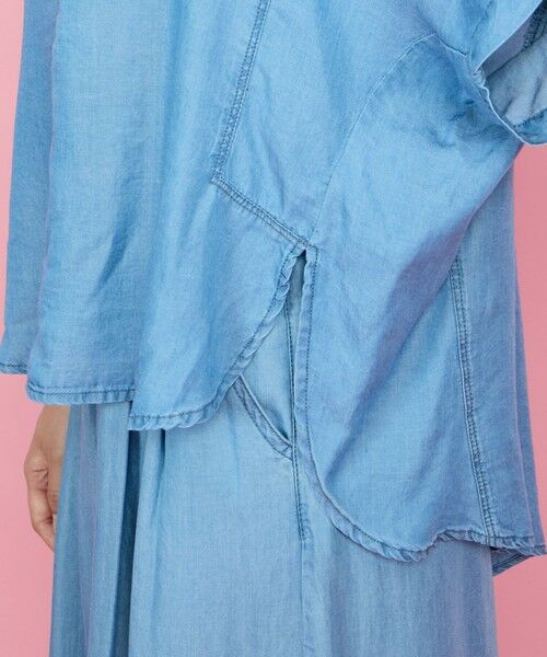 QUEENS COURT / クイーンズコート シャツ・ブラウス | バイオターンバックブラウス≪セットアップ対応/洗濯機で洗える≫ | 詳細15